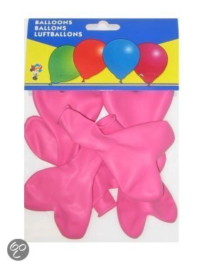 Ballon roze hartjes